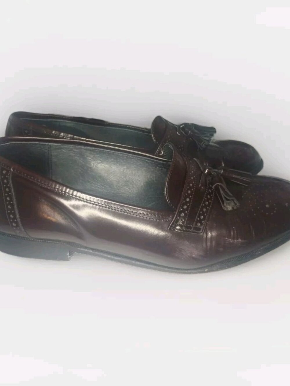 Duccio Papini Made In Italy Leather Loafers Size 9.5 Mens